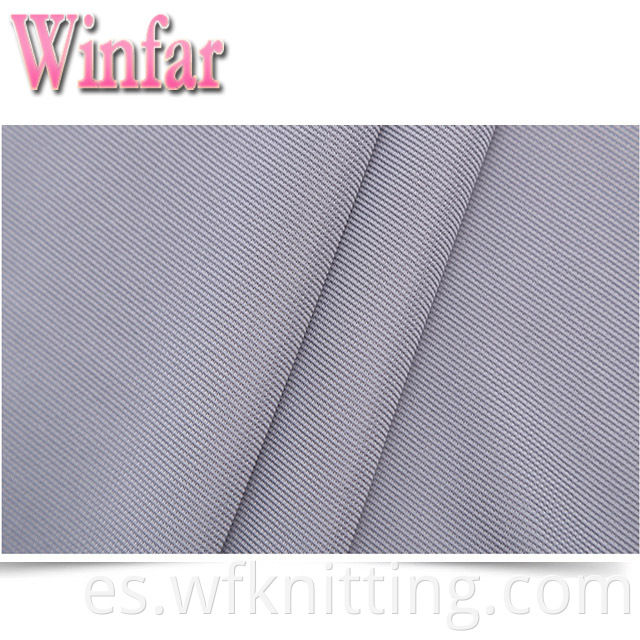Ribbed Polyester Fabric